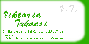 viktoria takacsi business card